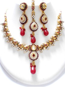 Polki Necklace Set